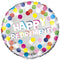 COLOURFUL DOT HAPPY RETIREMENT 45CM